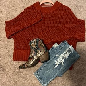 Sweater burgundy